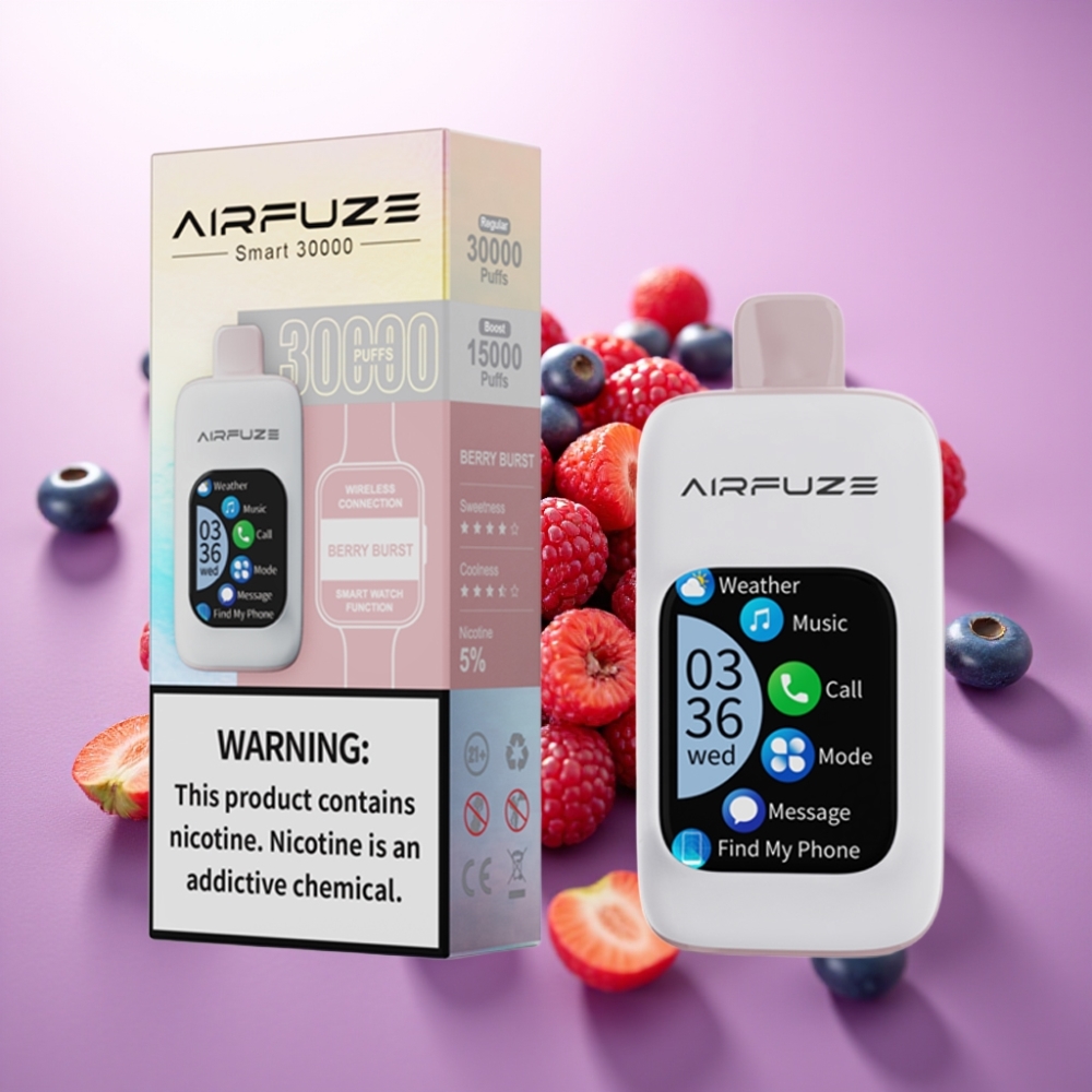 AirFuze Smart 30000 Puffs Disposable Pod – 5%, OGārlējums, 900mAh