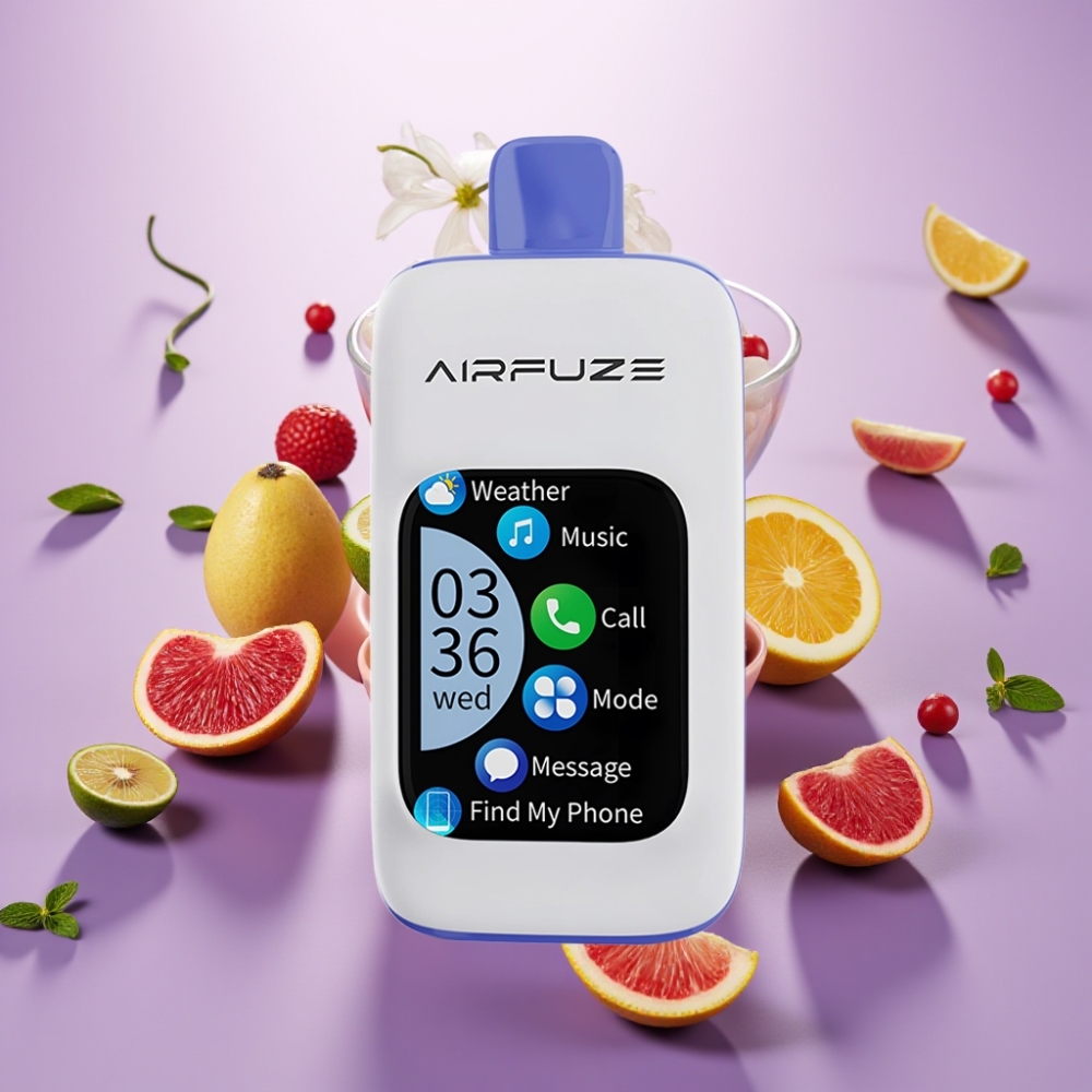 Airfuze Smart Pro 40000 Puffs Miami Mēta (20ml, 900mAh, 2%/5%)