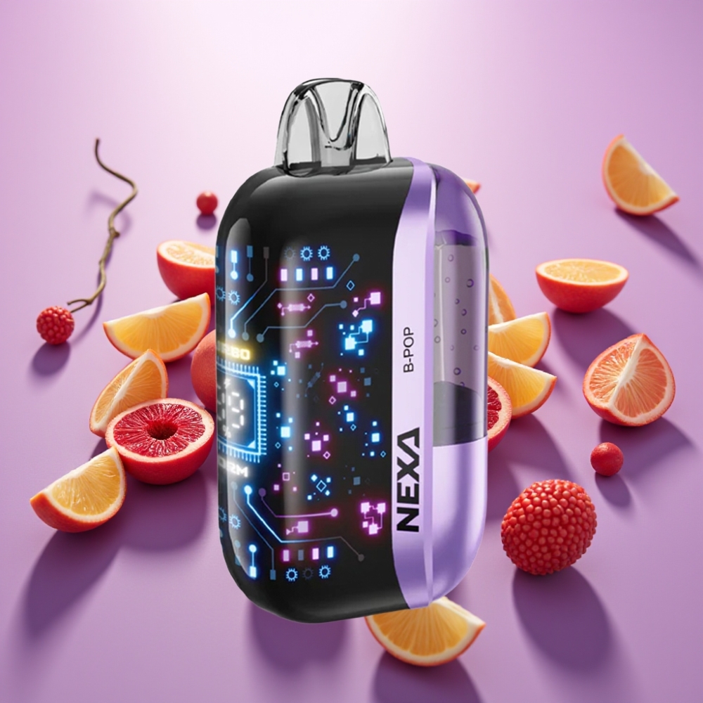 NEXA Ultra 50K Disposable Vape B-Pop, 20ml, 5%, 0.9ohm