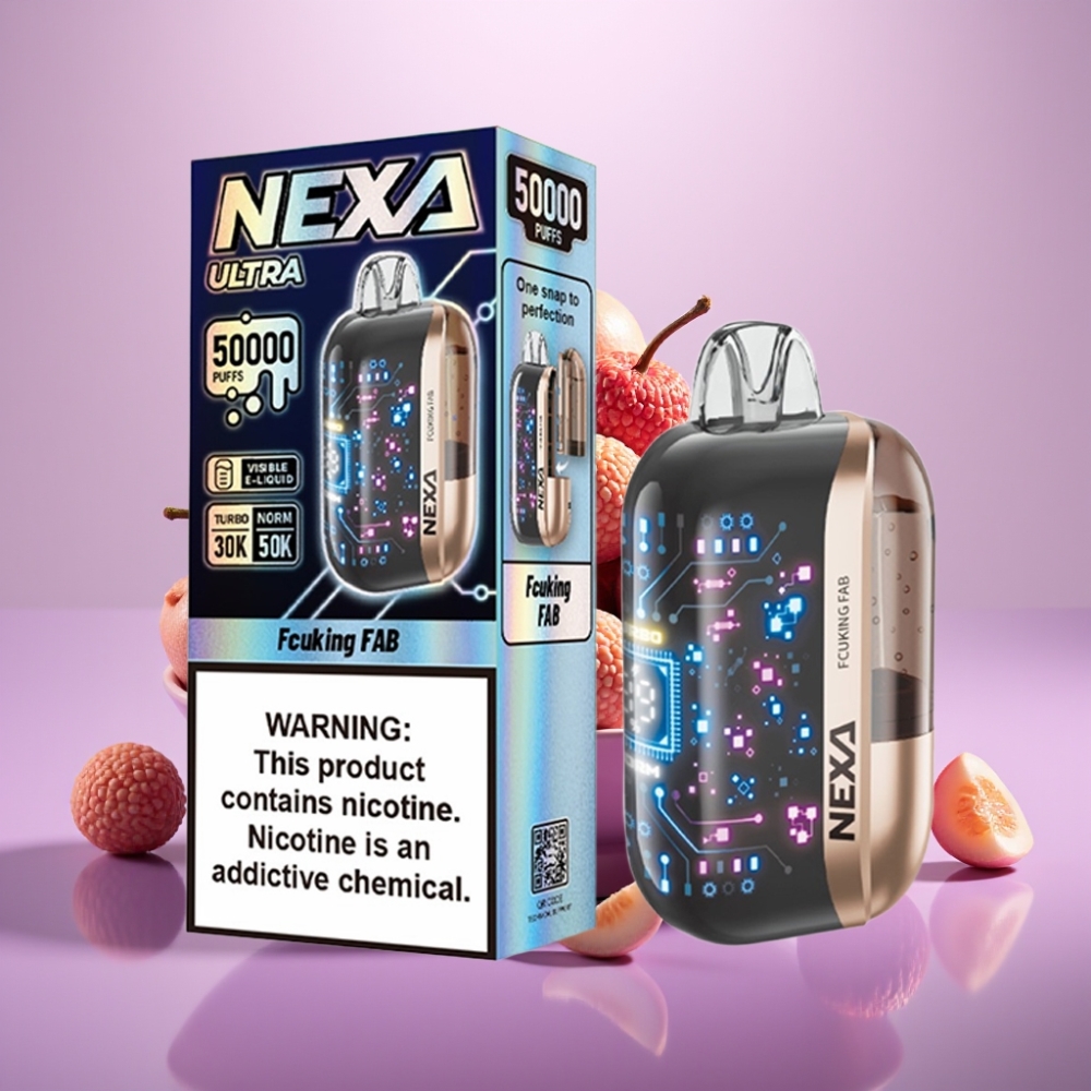 NEXA Ultra 50K Disposable Vape Fcuking Fab 20ml/5%/800mAh
