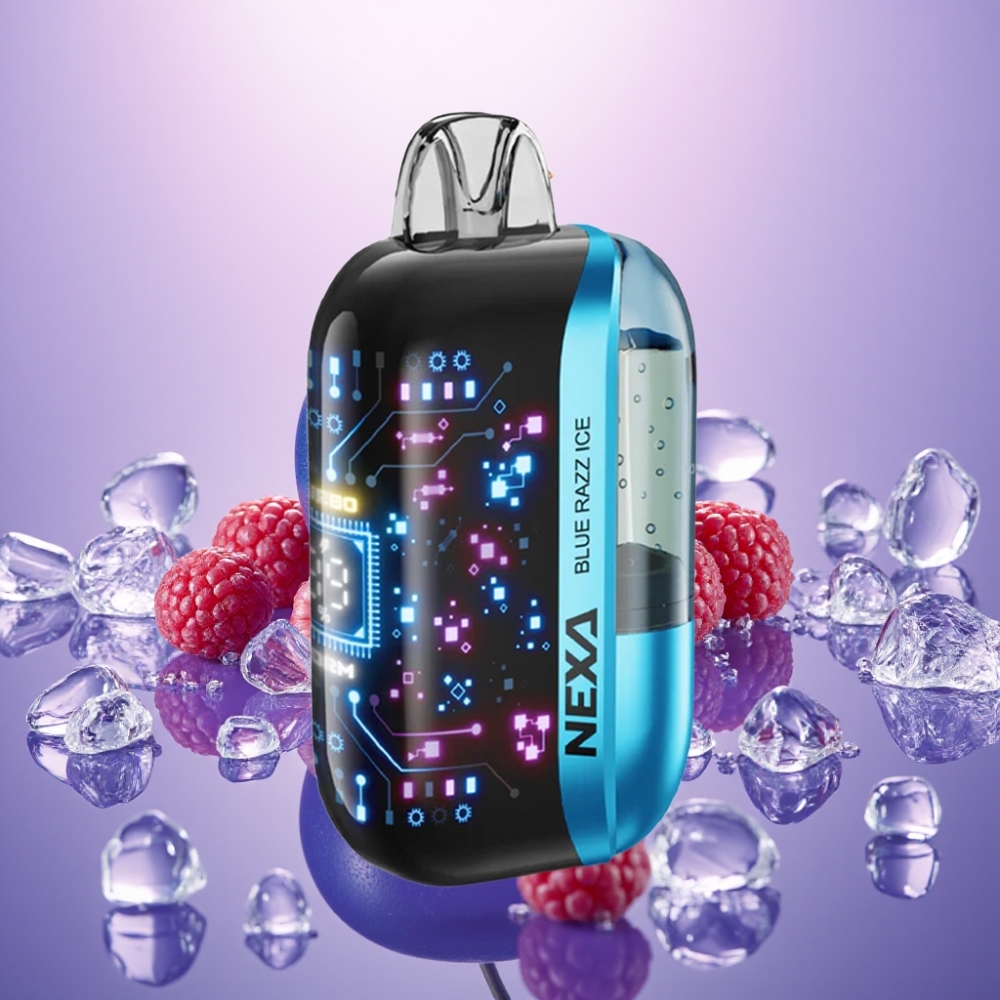 NEXA Ultra 50K Disposable Vape Zilā Aveņu Ledus 20ml/5%/800mAh