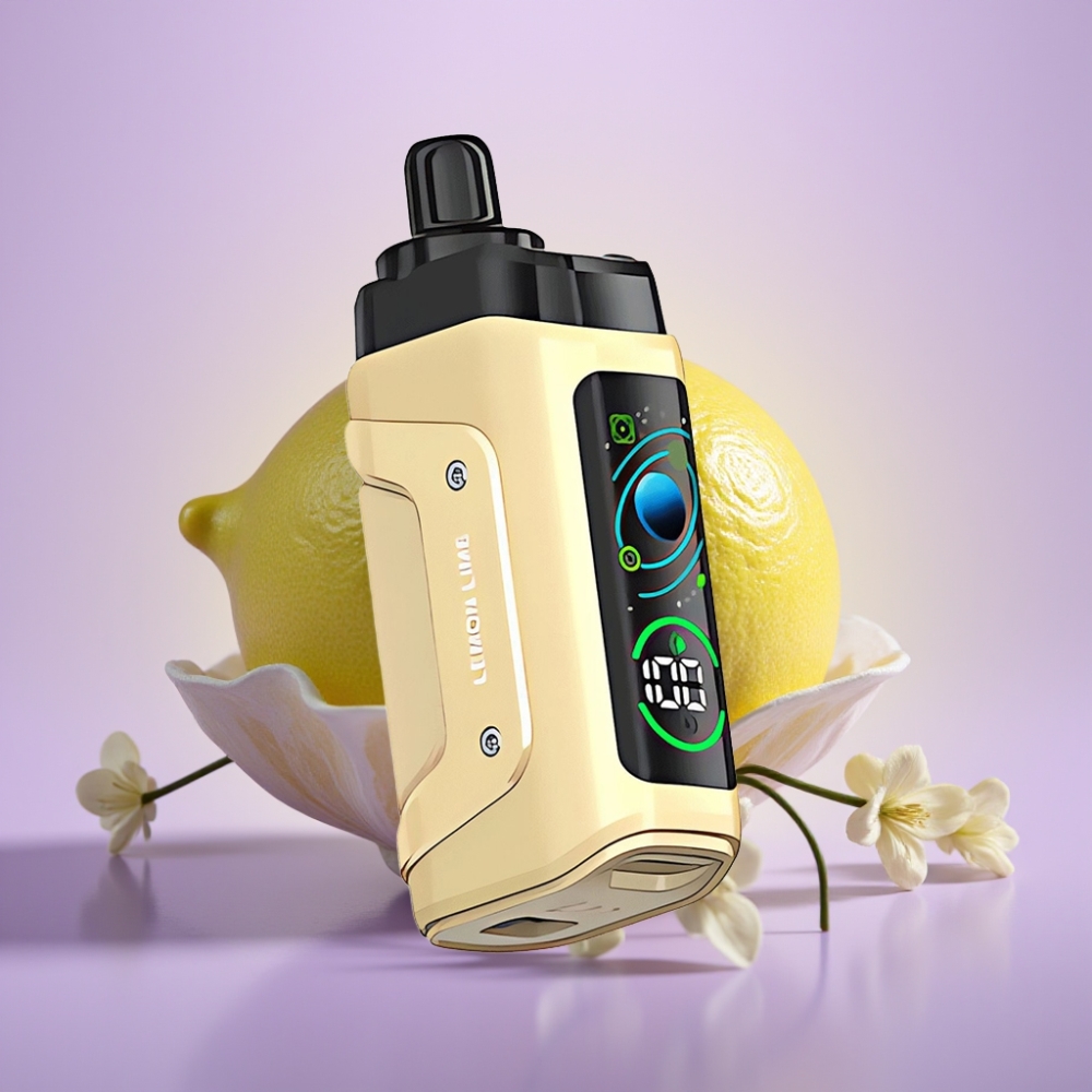 Razz Bar 45000 Puffs Izmetamais Veips Citrons/Laimes, 1.0 Ohm, 650 mAh, 20 mg/ml
