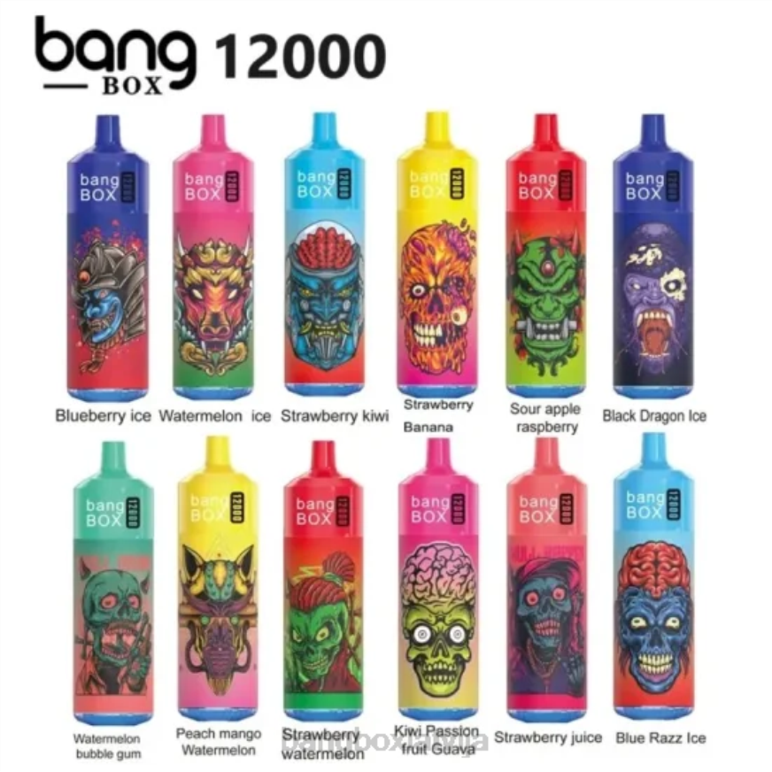 Bang Box Latvija - Bang Box 12000 uzpūtienu rgb gaisma L20237 vienreizējās lietošanas