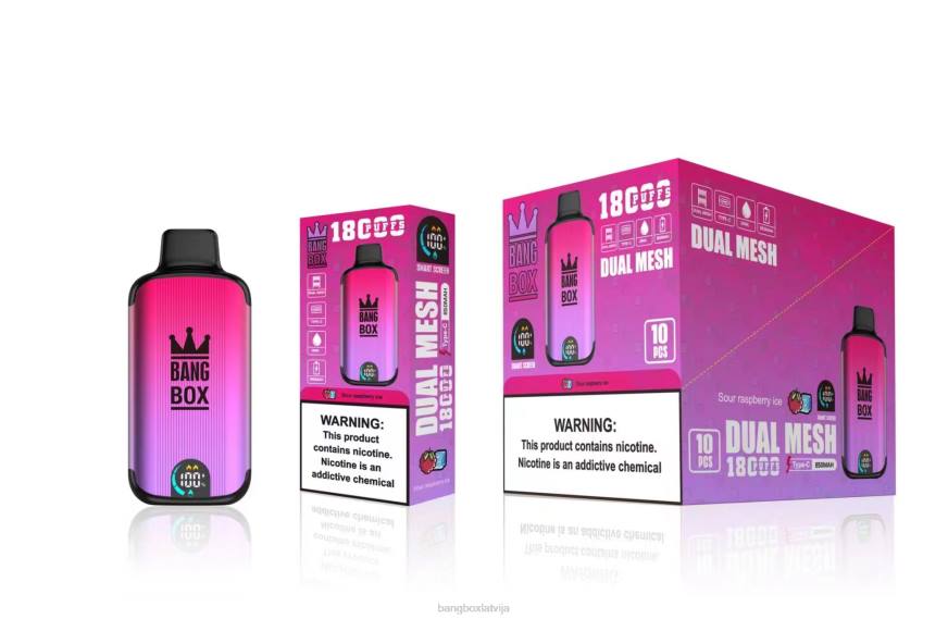 Bang Box Riga - Bang Box 18000 uzpūtienu L20298 skābs aveņu ledus