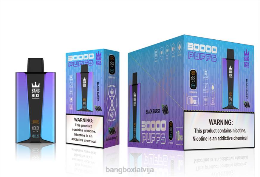Bang Box Latvija - Bang Box 30 000 uzpūtienu viedais ekrāns L20277 melns sprādziens