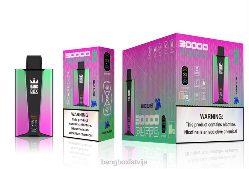 Bang Box Riga - Bang Box 30 000 uzpūtienu viedais ekrāns L20282 zils sprādziens