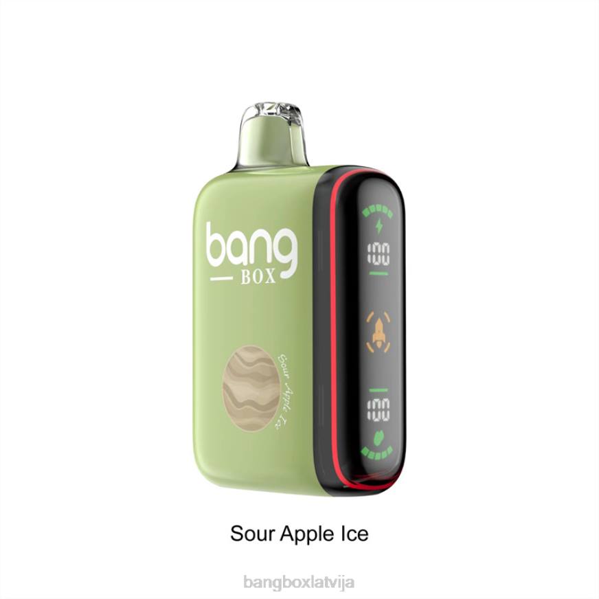 Bang Box Vape - Bang Box 9000-18000 uzpūtienu viedais jaudas displejs L20228 skābo ābolu ledus