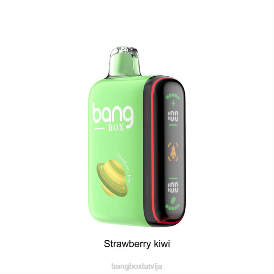 Bang Box Vape Cena - Bang Box 9000-18000 uzpūtienu viedais jaudas displejs L20227 zemeņu kivi