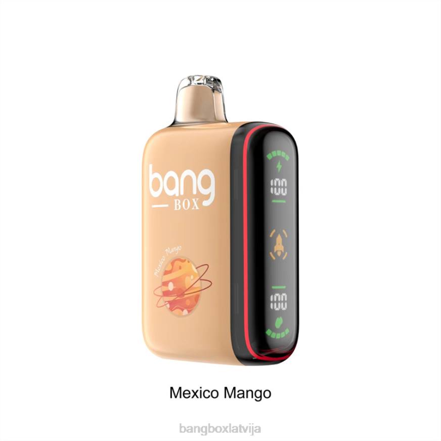 Bang Box Vape Cena - Bang Box 9000-18000 uzpūtienu viedais jaudas displejs L20231 meksikāņu mango