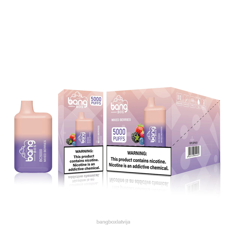 Bang Box Vape Cena - Bang Box bc5000 L20287 vienreizējās lietošanas