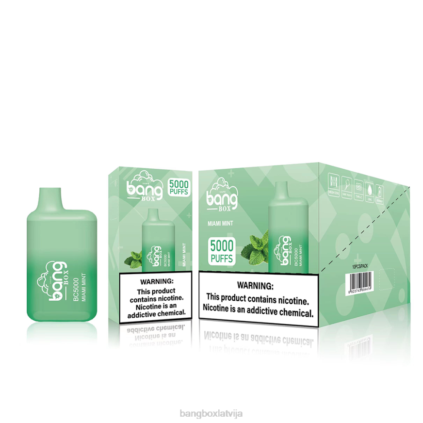 Bang Box Vape Cena - Bang Box bc5000 L20287 vienreizējās lietošanas