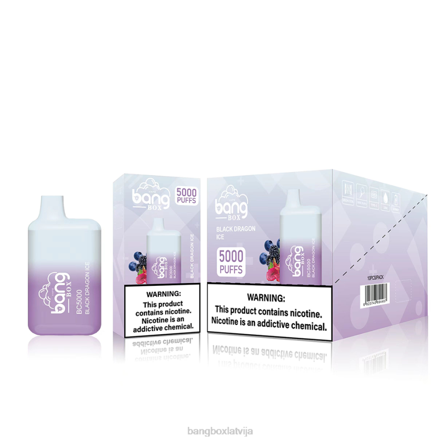 Bang Box Vape Cena - Bang Box bc5000 L20287 vienreizējās lietošanas