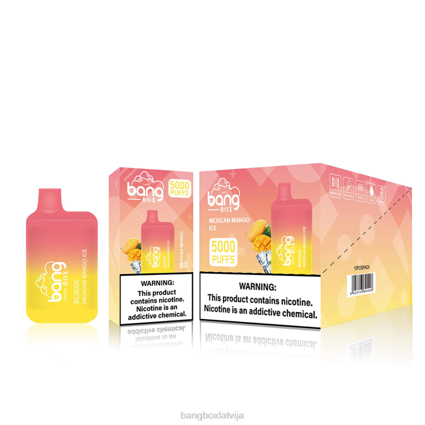 Bang Box Vape Cena - Bang Box bc5000 L20287 vienreizējās lietošanas